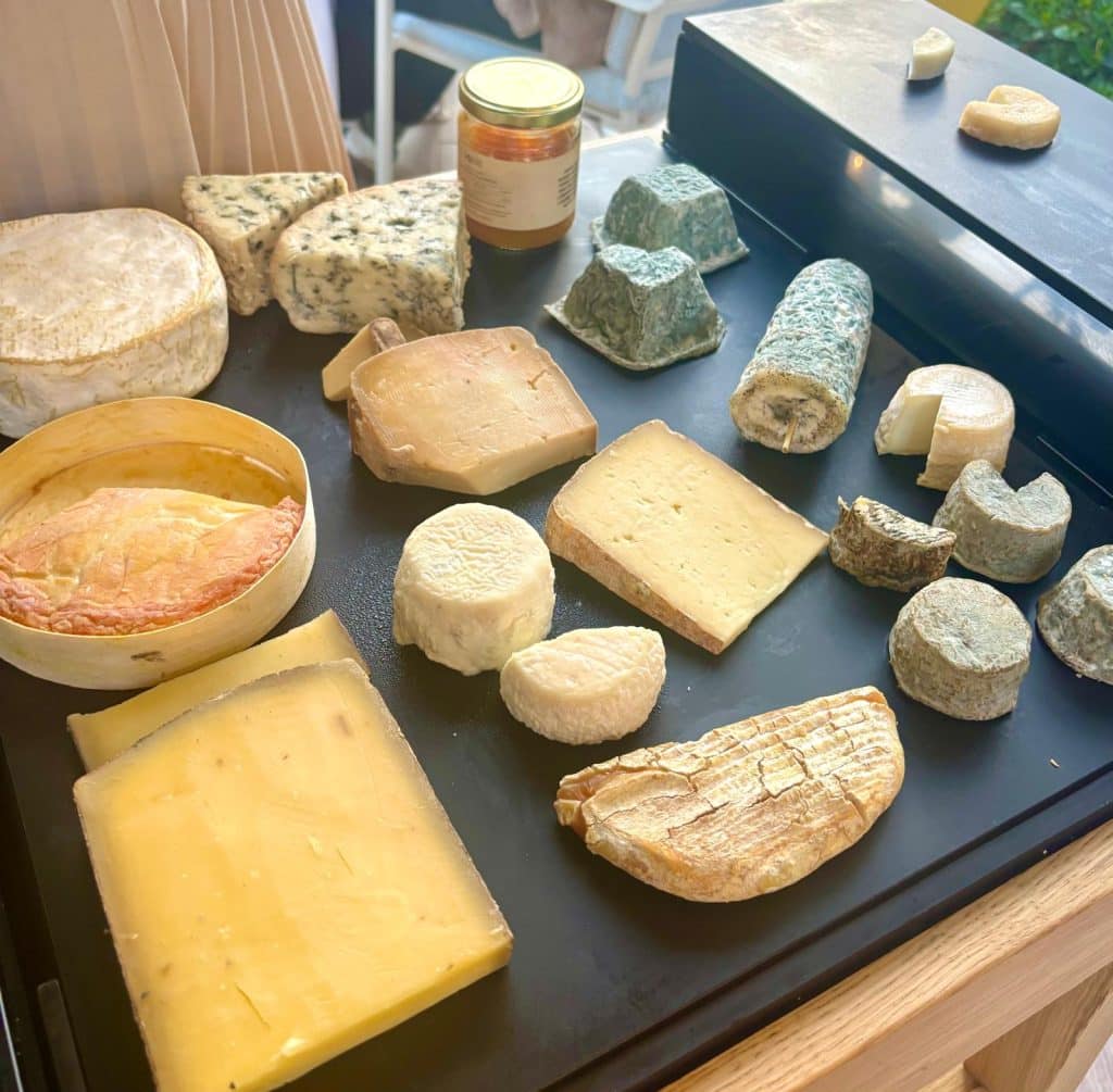 Les plats de la Villa Miraé.
