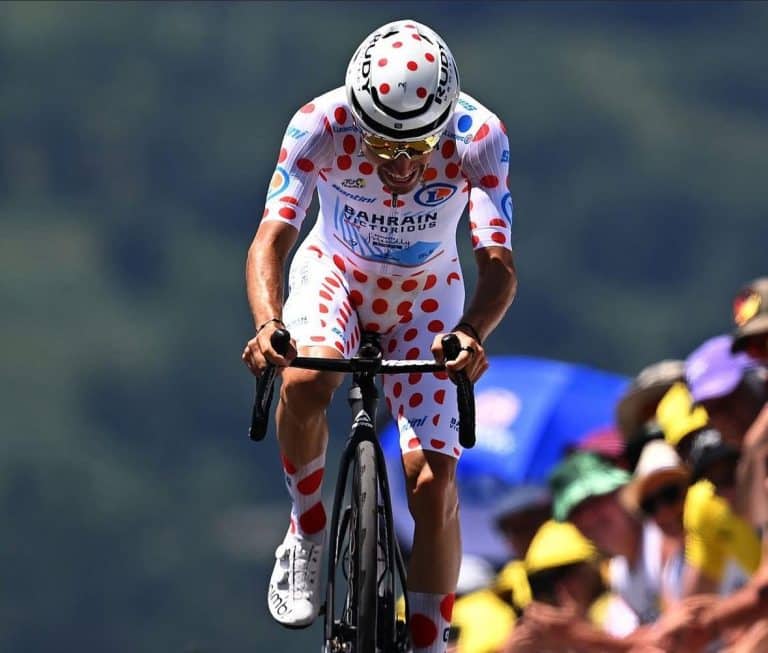 Tour de France: Lenny Martinez s’illustre en montagne et s’empare du maillot à pois