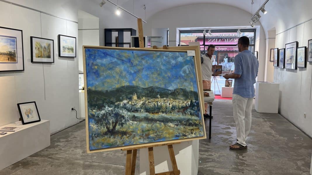 Exposition d'Oliver Torres dans la Galerie des Dominicains