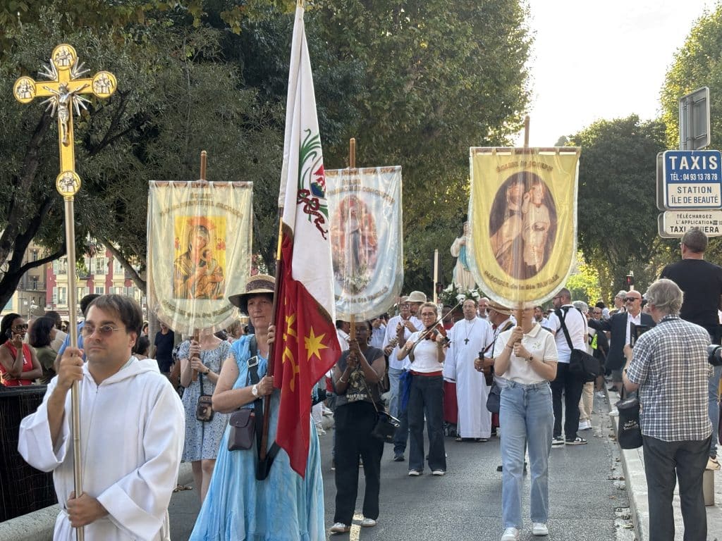 Retour en image sur la célébration de l’Assomption à Nice