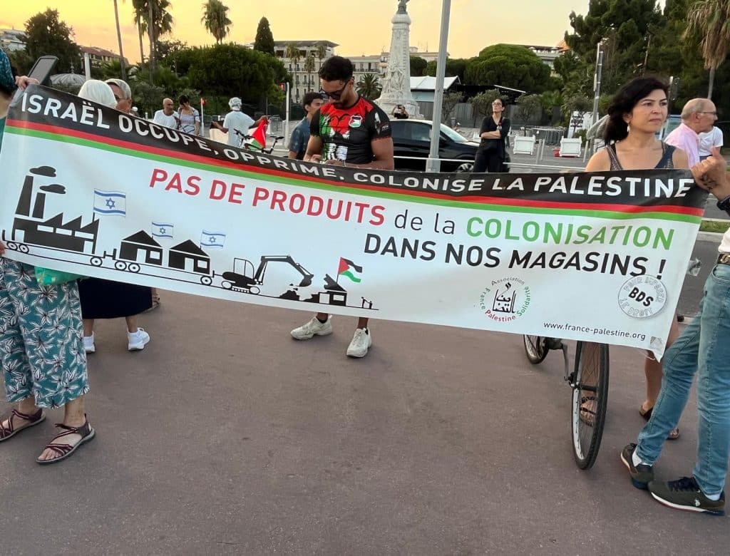 Manifestation pour la Palestine sur la Promenade des Anglais, on vous fait le point