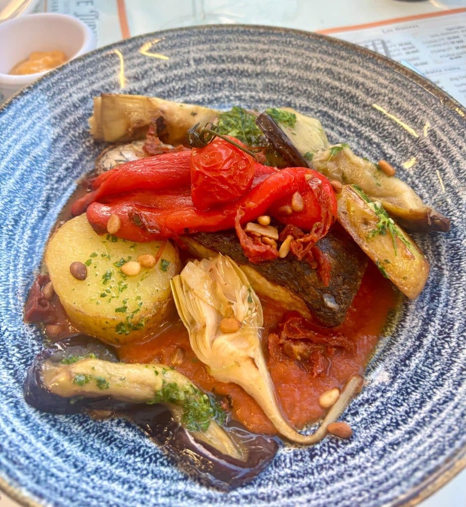Un plat du café de Turin.