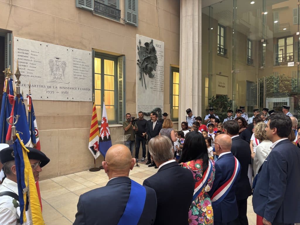 Nice a rendu hommage aux résistants niçois qui ont libéré la ville