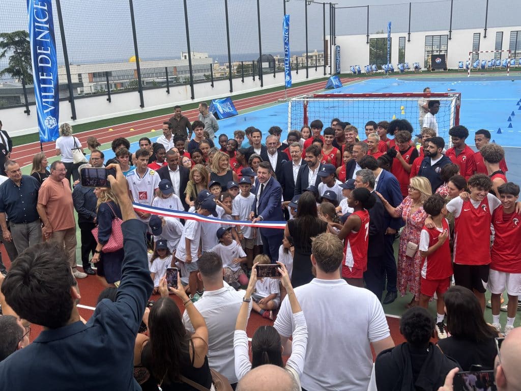 Un nouveau complexe sportif inauguré sur le toit du Super U de Caucade !