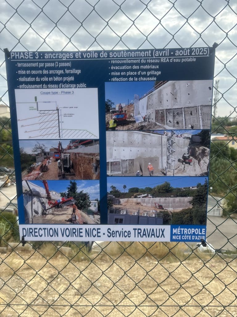 Nice : l’avenue Durandy enfin rouverte après 18 mois ! 