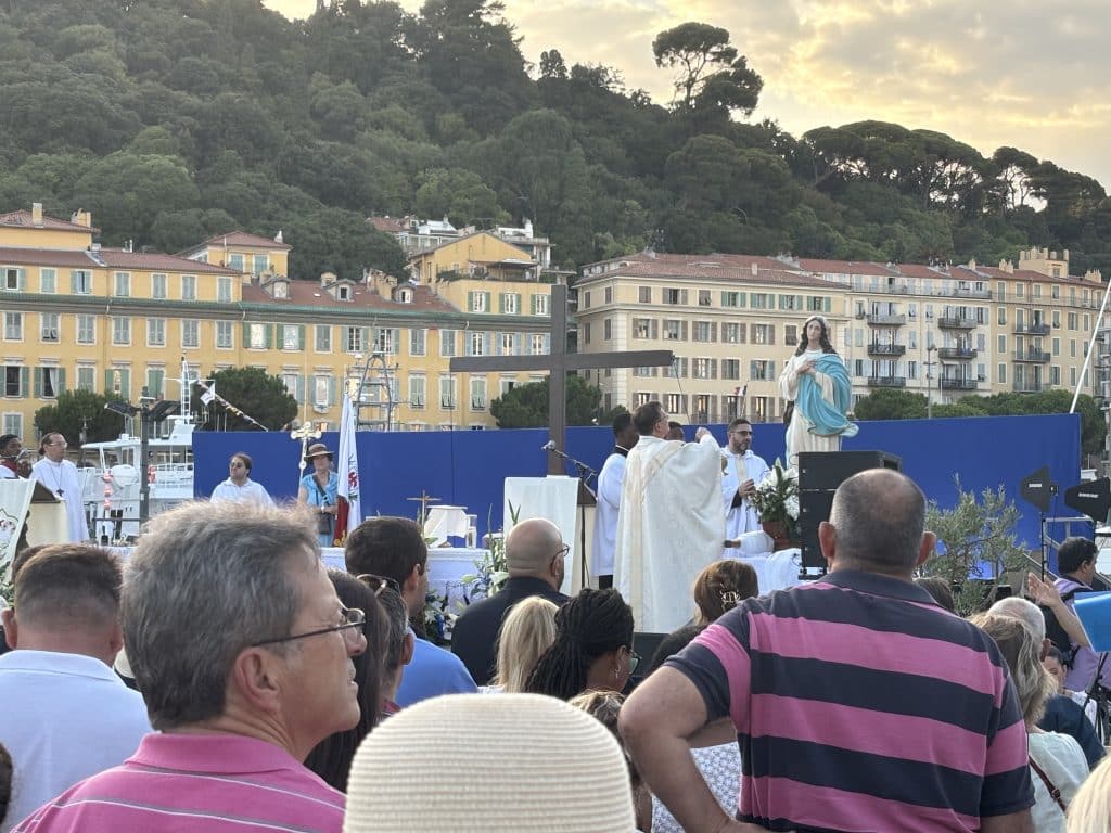 Retour en image sur la célébration de l’Assomption à Nice