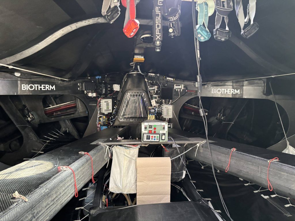 L'intèrieur du cockpit