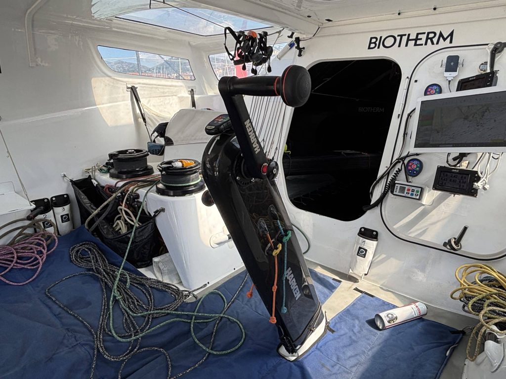 L'ensemble du cockpit extérieur