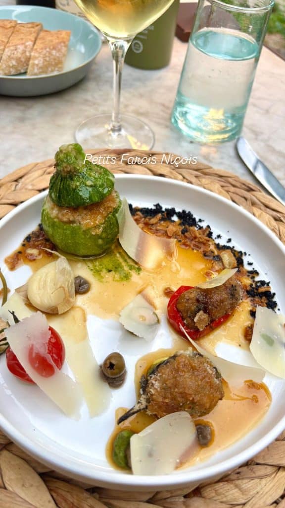 Les plats du restaurants Toile Blanche.