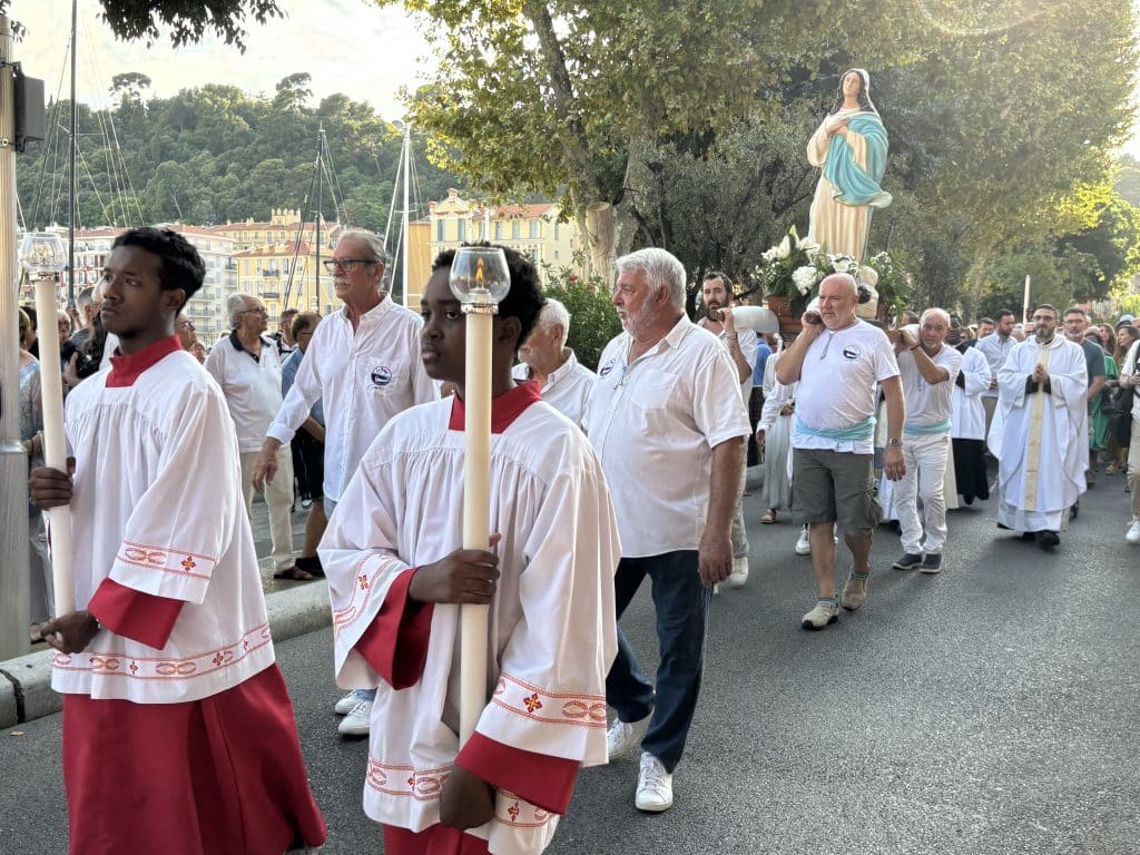 Retour en image sur la célébration de l’Assomption à Nice