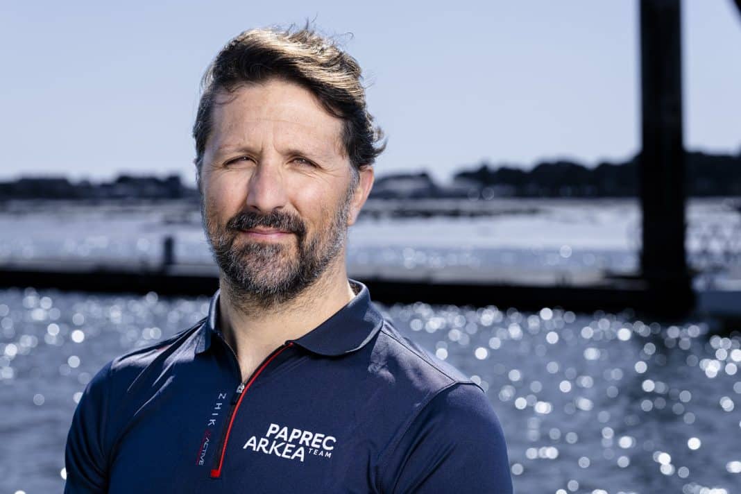 Yoann Richomme, photo de présentation pour la Rolex Fastnet