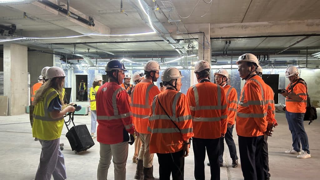 Le chantier de l’Hôtel des Polices progresse