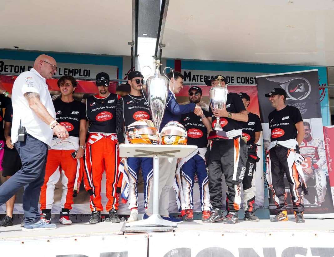 Le podium du marathon Jules Bianchi édition 2025.