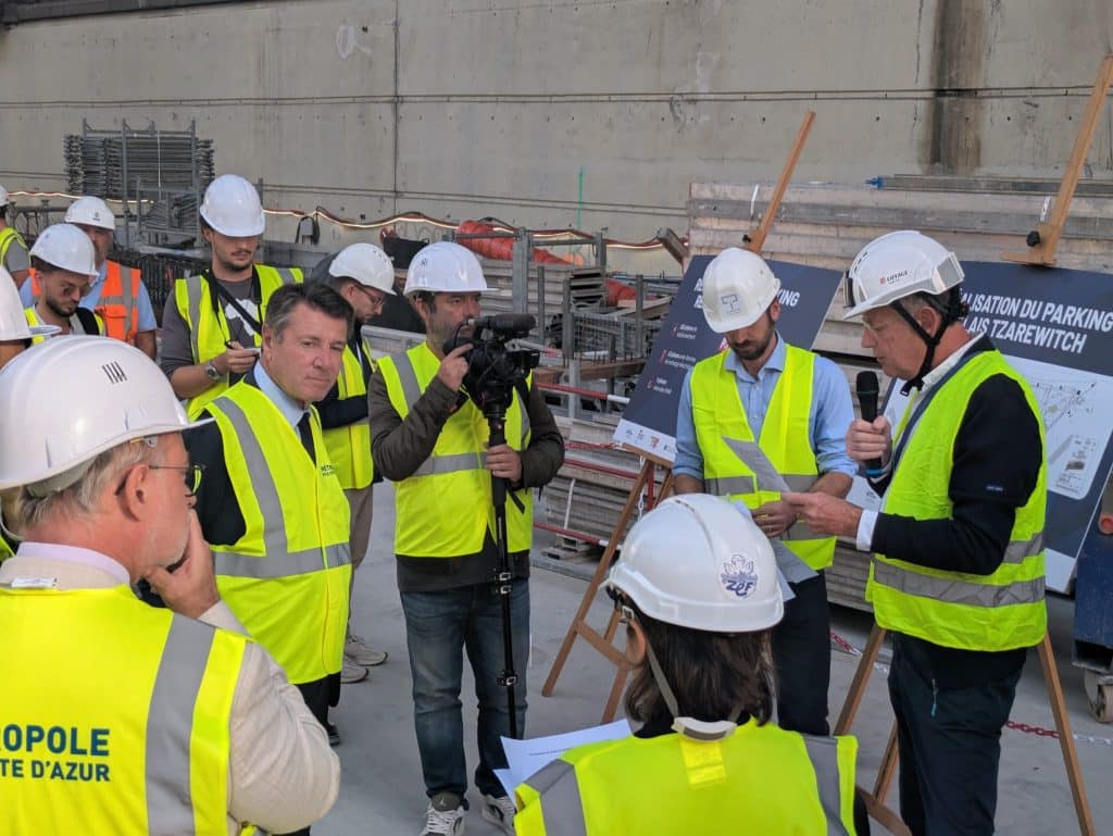 Nice : le chantier du parking relais Tzarewitch entre dans sa dernière phase avant une ouverture fin 2025