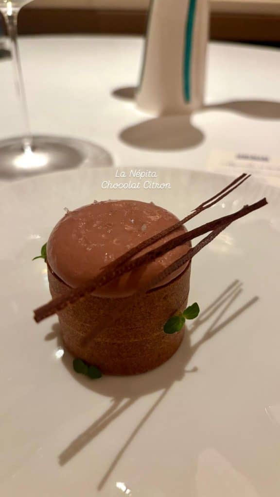 Un plat du restaurant La Passagère à Antibes.