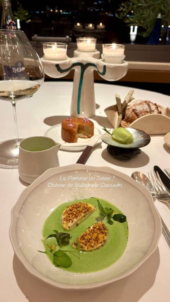 Un plat du restaurant La Passagère à Antibes.