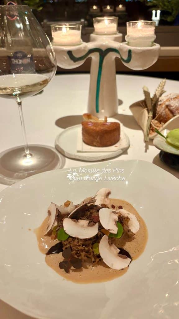 Un plat du restaurant La Passagère à Antibes.