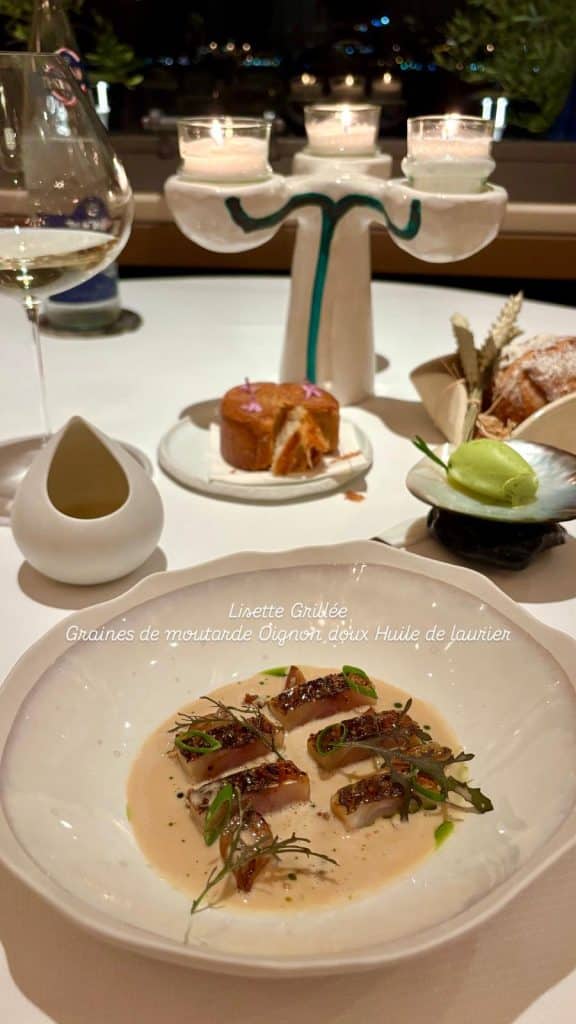 Un plat du restaurant La Passagère à Antibes.