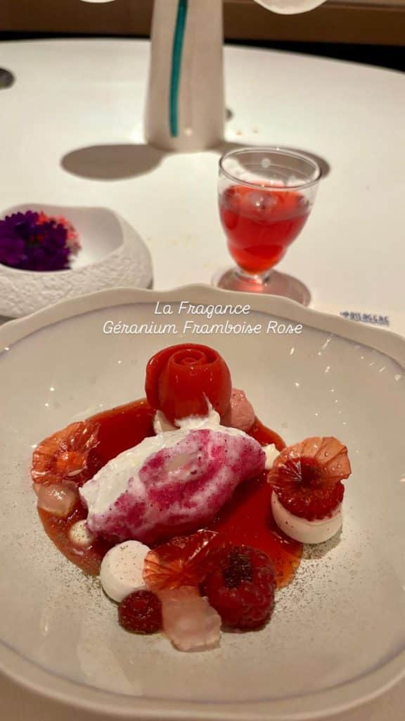 Un plat du restaurant La Passagère à Antibes.