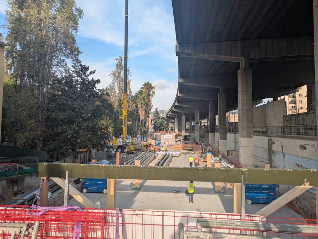 Nice : le chantier du parking relais Tzarewitch entre dans sa dernière phase avant une ouverture fin 2025