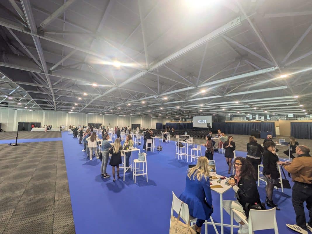 Le workshop durant le discover Océanice organisé par l'office du tourisme qui fait rencontrer des partenaires étrangers et des partenaires locaux afin de les mettre en contact