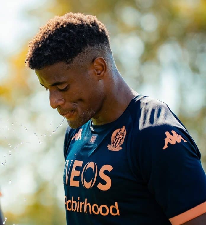 Kevin Carlos et le Gym doivent rebondir en Ligue Europa, à l'occasion d'un déplacement sur la pelouse du Celta Vigo (OGC Nice Facebook)