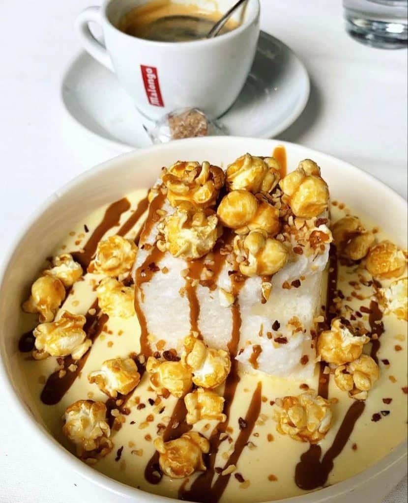 Un plat du restaurant l'Uzine.