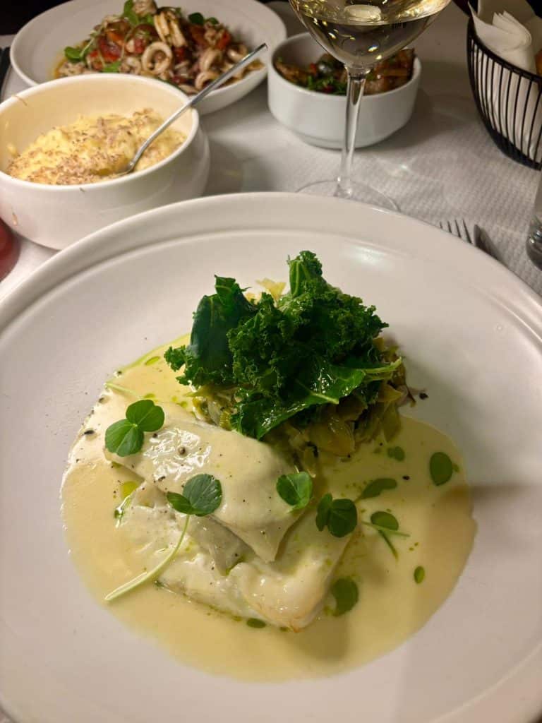 Un plat du restaurant l'Uzine.