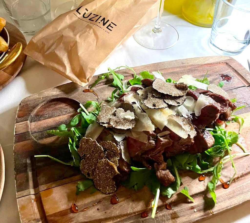 Un plat du restaurant l'Uzine.