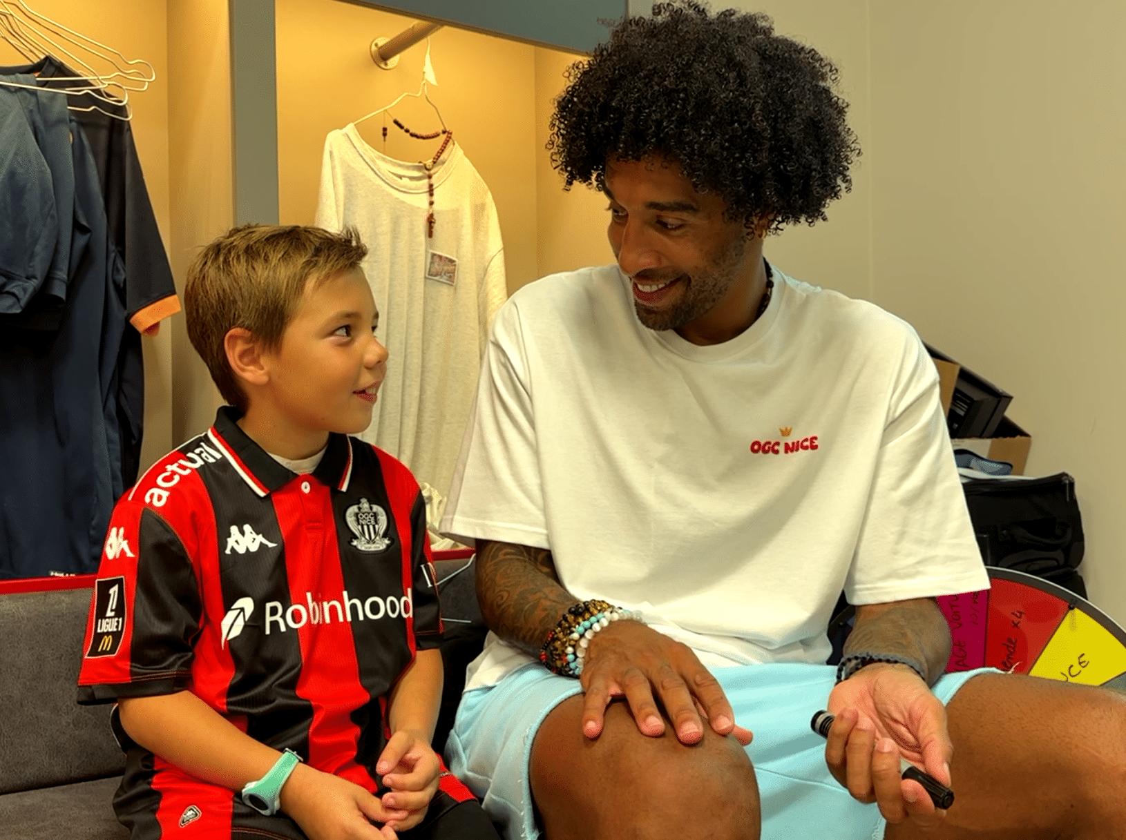 Carte Adrenalyn Signée OGC Nice Football Ligue 1 Joueur Dante - Collection