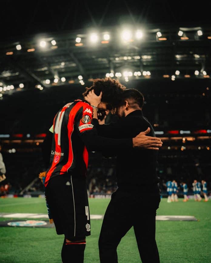 OGC nice facebook Francesco Farioli a joué un bien mauvais coup à son ancien club (Facebook OGC Nice)