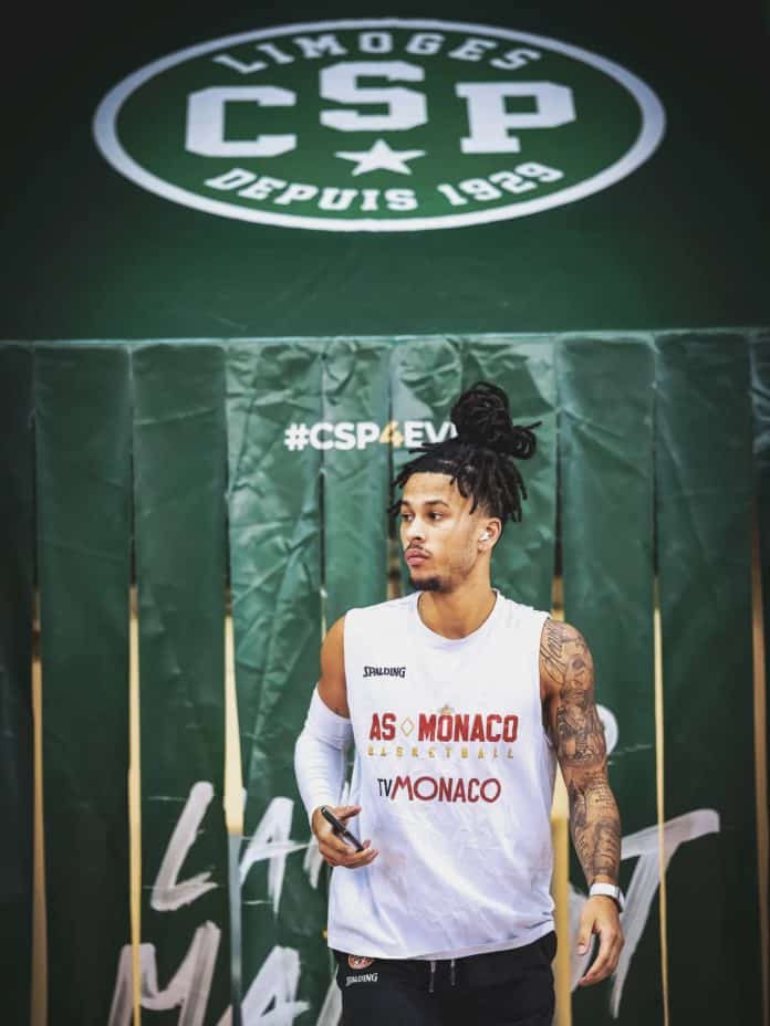 Strazel Limoges Matthew Strazel sur le parquet de Limoges.