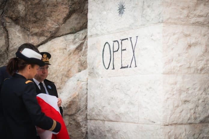 monument au mort Nice OPEX Le monument au mort de Nice Rauba Capeù avec la gravure OPEX.