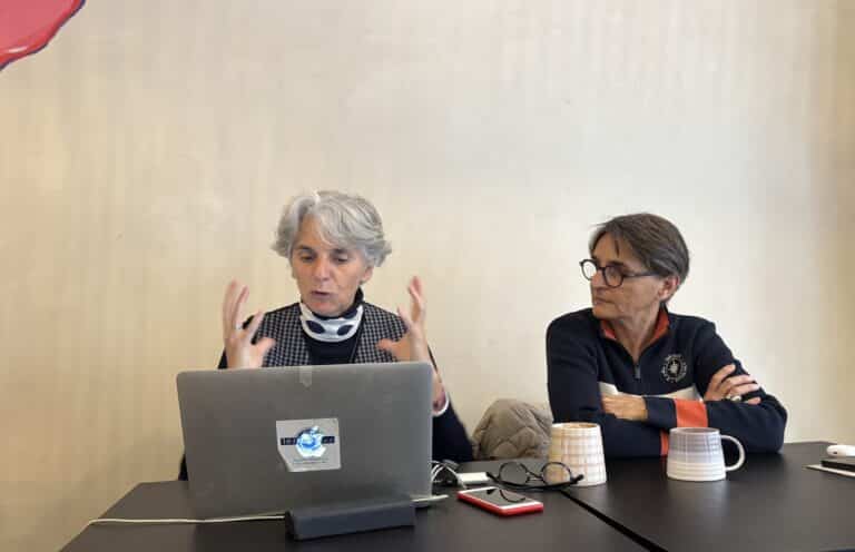 Hélène Granouillac, tête de liste de Vivre Nice a tenu une conférence de presse ce vendredi pour dévoiler son programme en vue des élections municipales de 2026 à Nice