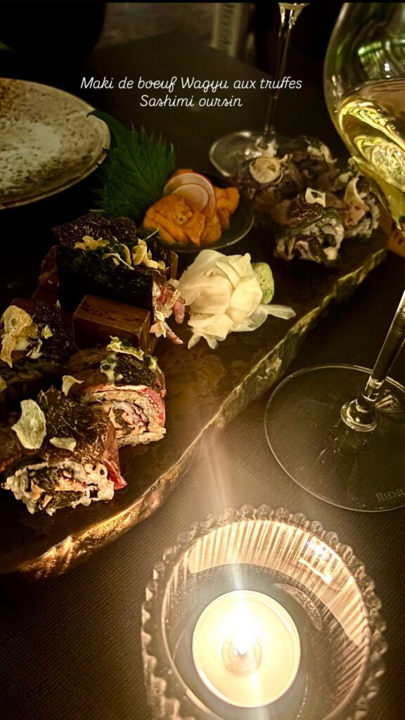 Un plat du restaurant The Niwaki.