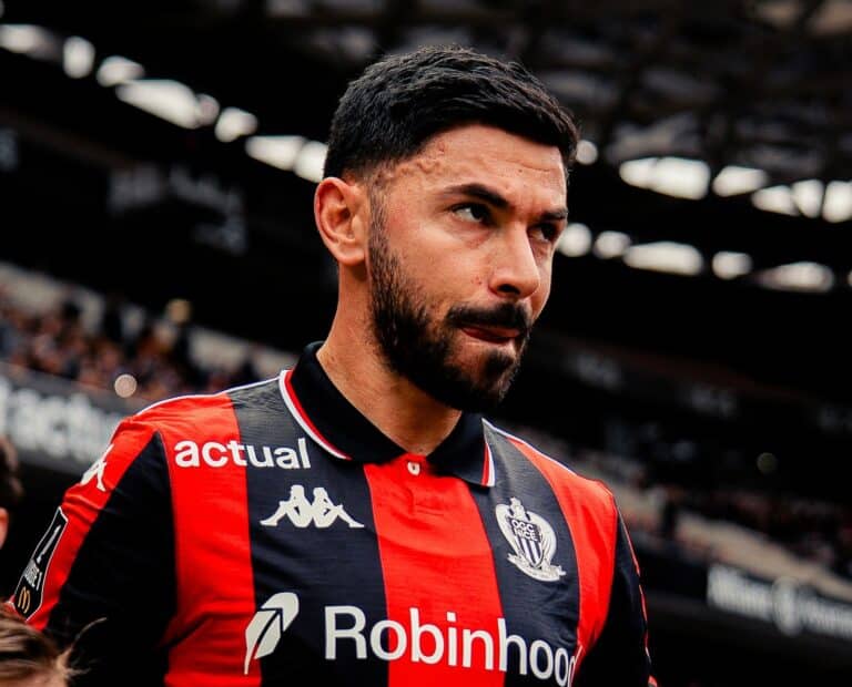 Morgan Sanson, joueur de l'OGC Nice