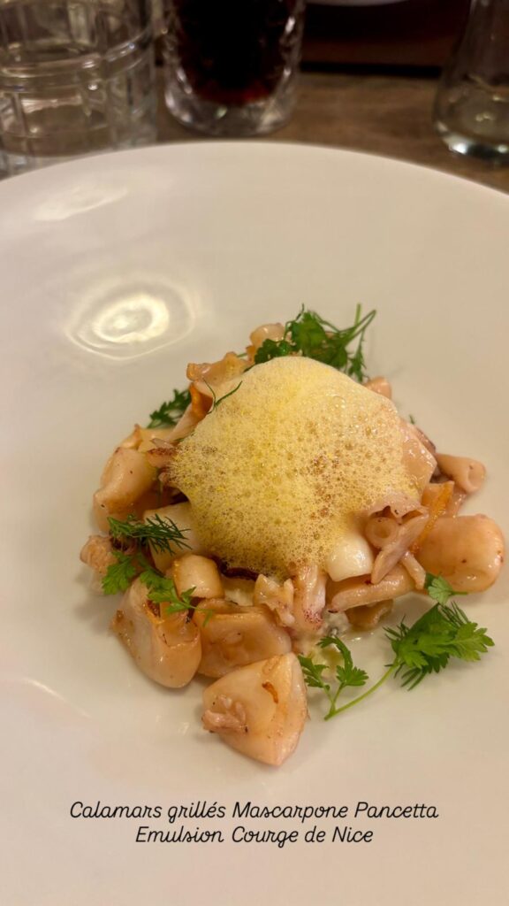 Un plat du restaurant Type 55