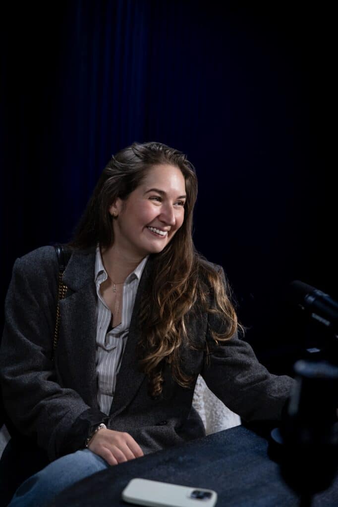 Une interview dans les studios de Recordia.