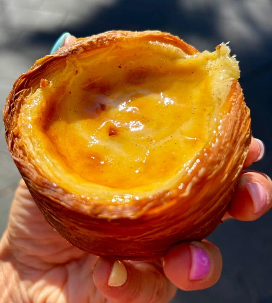 Un flan rond