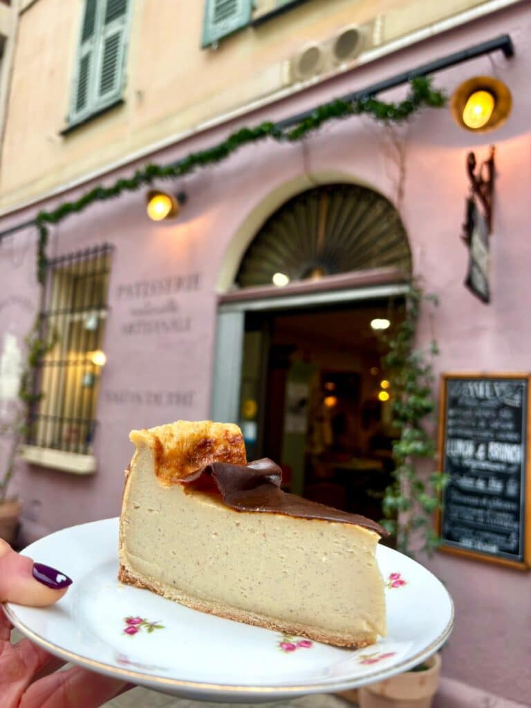 A pastry flan from Mela