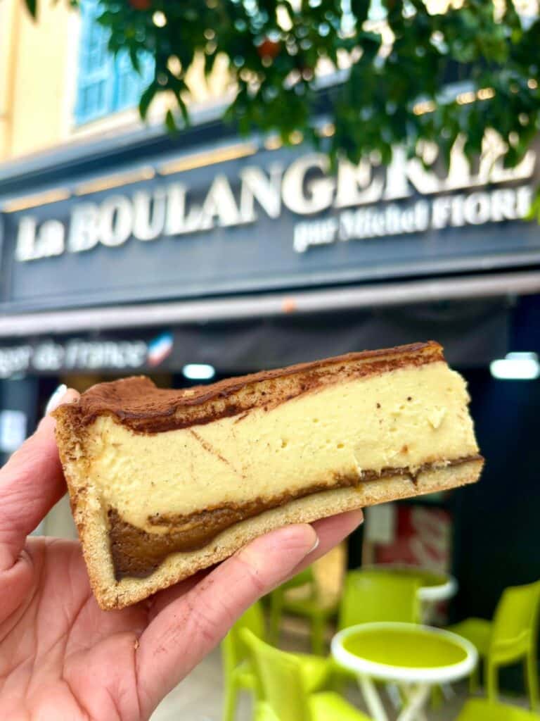 A pastry flan from Michel Fiori