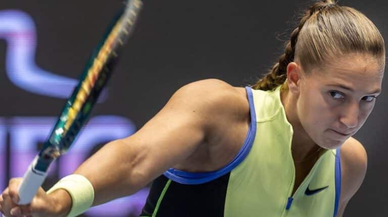 Diane Parry au WTA250 de Rouen
