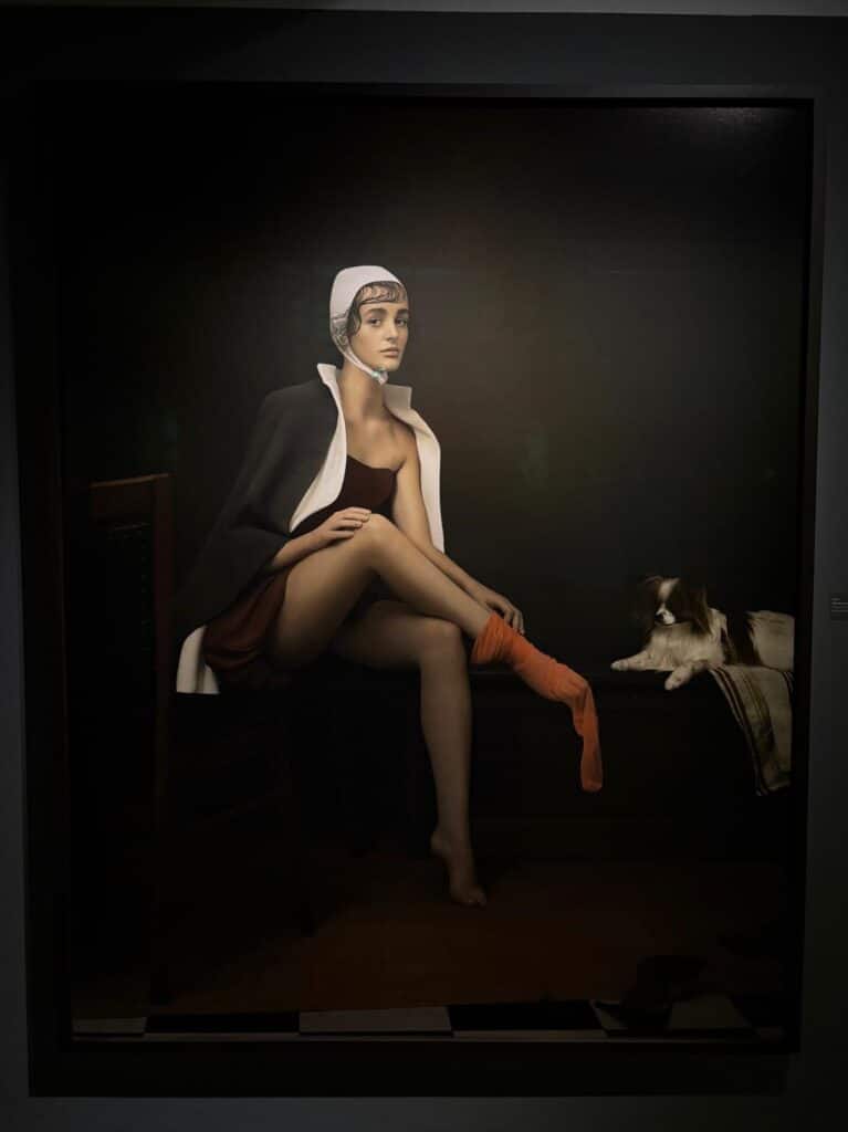 Quand la photographie devient peinture : l’univers de Justine Tjallinks