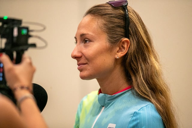 Alessia Zarbo de profil en interview