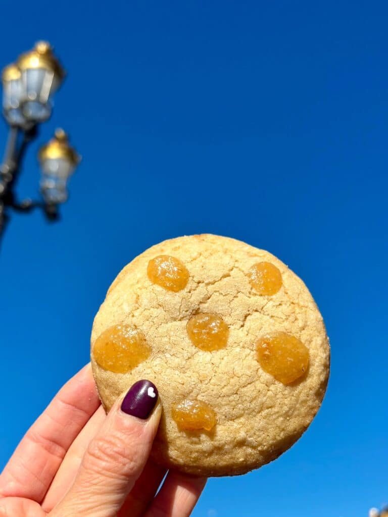 un cookie au citron.