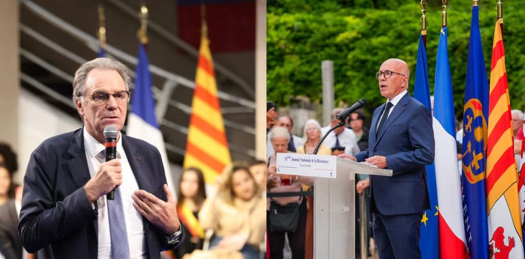 Eric Ciotti et Renaud Muselier s'écharpent au sujet des JO et de la gare de Nice Aéroport