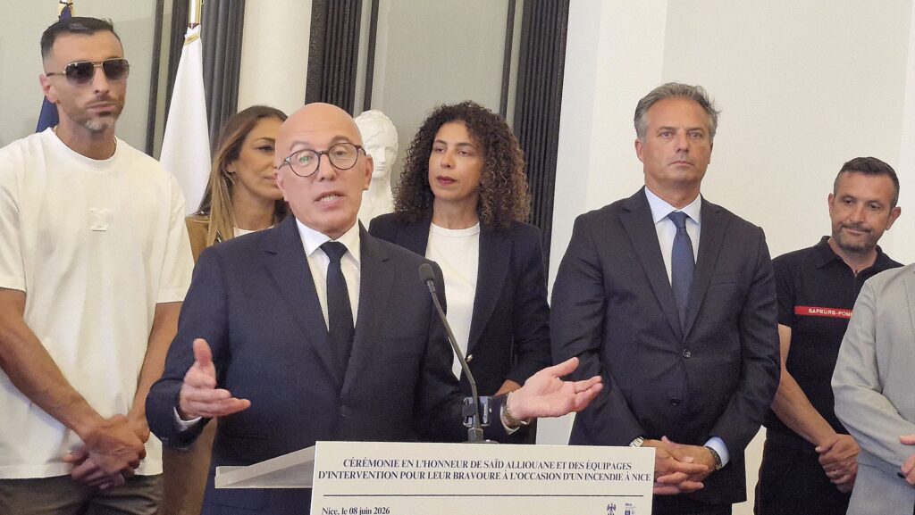 Saïd Alliouane récompensé par Éric Ciotti pour son héroïsme lors de l’incendie du 4 juin 2026