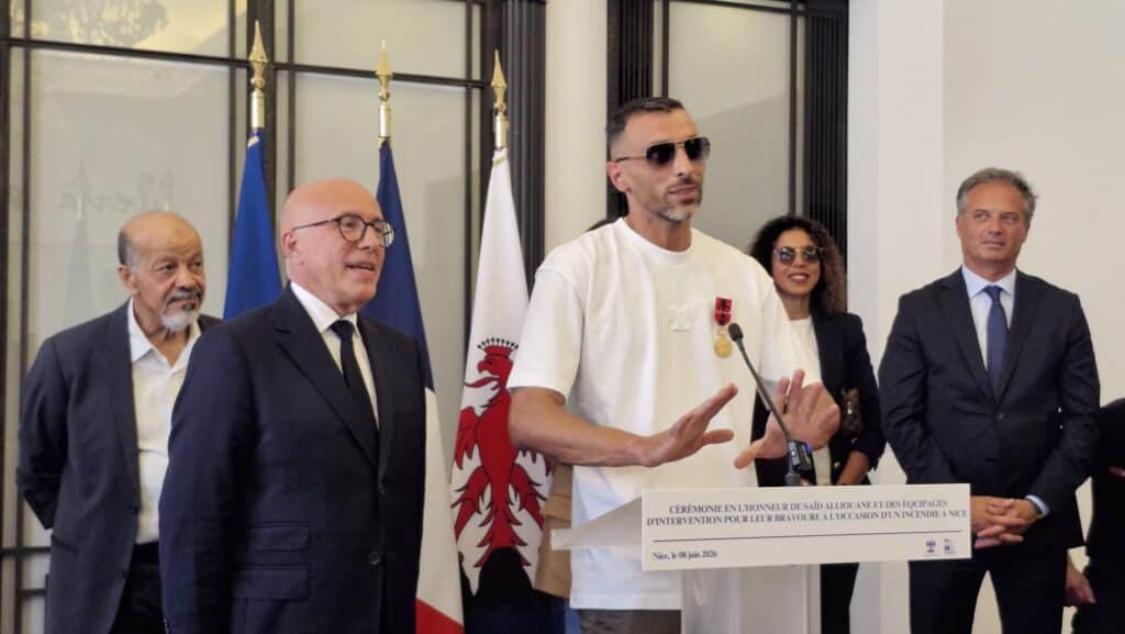 Saïd Alliouane récompensé par Éric Ciotti pour son héroïsme lors de l’incendie du 4 juin 2026