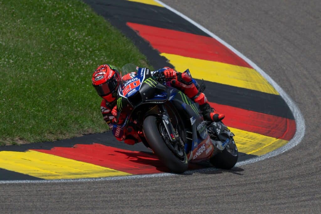 MotoGP : gestion impeccable au Sachsenring pour Fabio Quartararo 