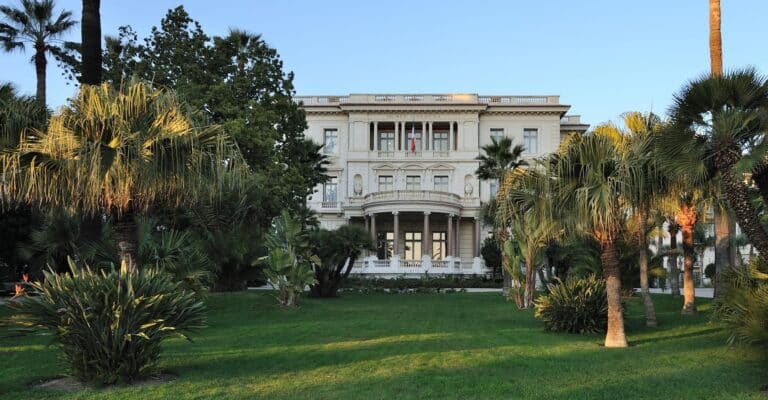 La villa Massena de Nice classée monument historique par le Ministère de la culture.